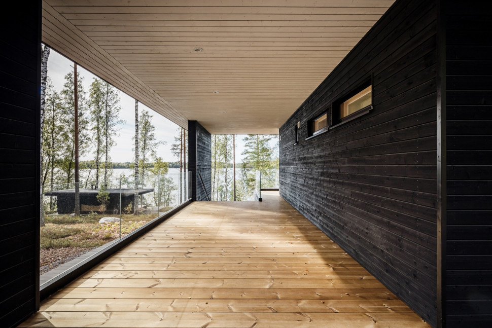 Drewniany taras zaimpregnowany olejem