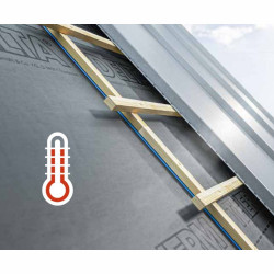 Termostabilna membrana wstępnego krycia DELTA®-THERM pod pokrycia z blachy