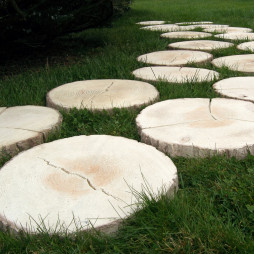 Płyta imitująca drewniany pień akacji