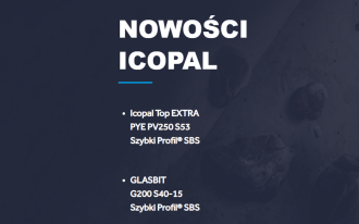 Nowość od BMI Icopal: papa wierzchniego krycia i podkładowa papa bitumiczna