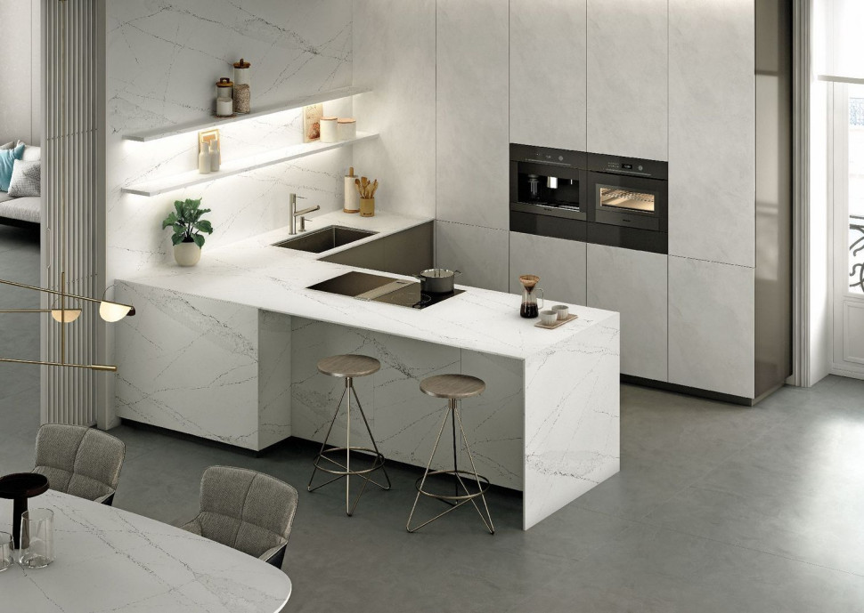 Kolekcja Silestone Ethereal w kolorze Ethereal Haze