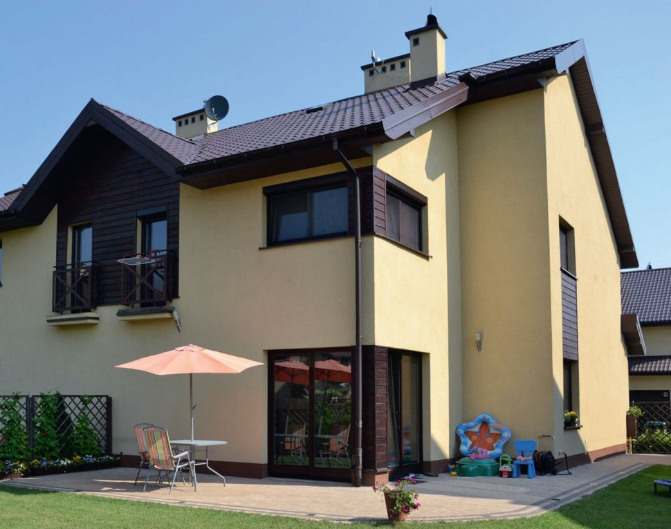 Narożny taras o powierzchni 50 m2