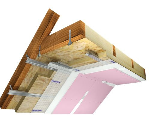 Poddasze wyciszone systemem Norgips Duo