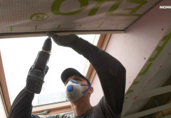 Porady NORGIPS: Zabudowa okna dachowego