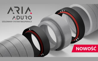 NOWOŚĆ: Izolowany system rozprowadzania powietrza do rekuperacji HEATPEX ARIA ADURO