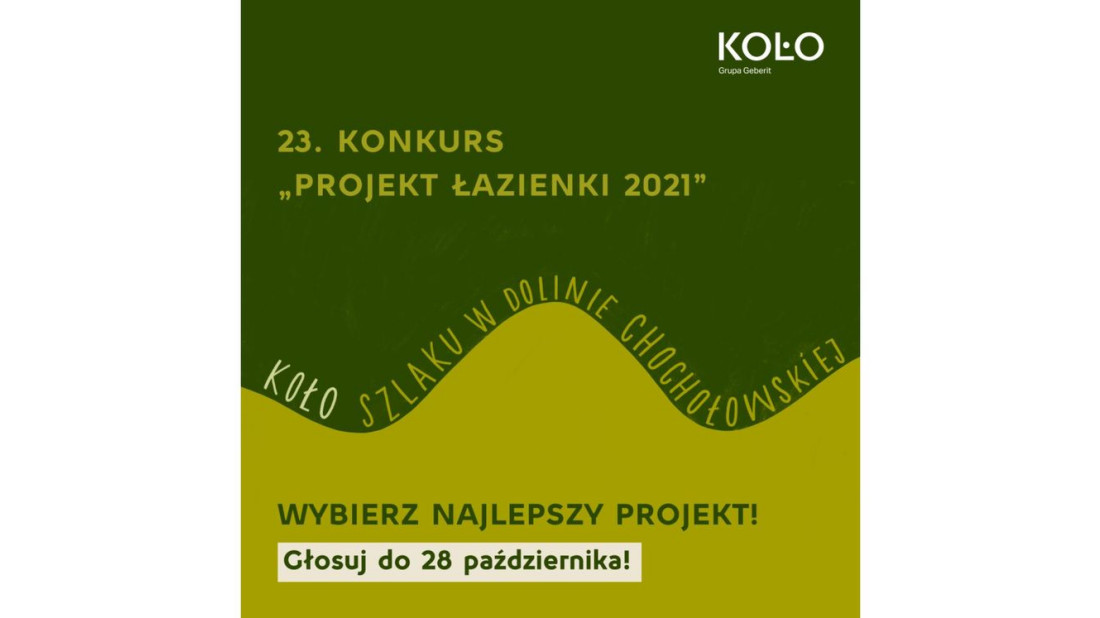 Trwa internetowe głosowanie w konkursie KOŁO "Projekt Łazienki 2021"