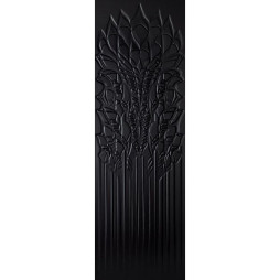 Płytka ścienna Cold Crown Black Ściana Struktura Rekt.