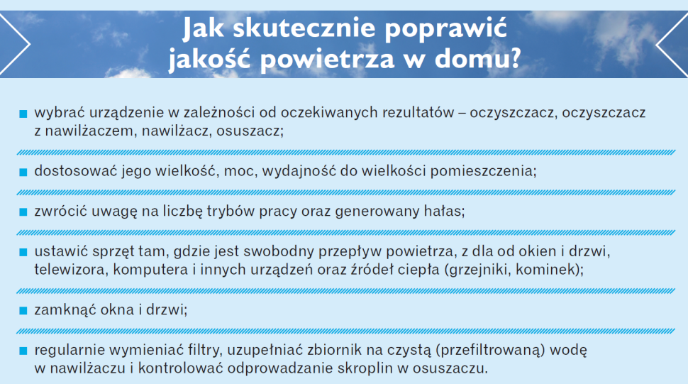 Infografika: Jak skutecznie poprawić jakość powietrza w domu?