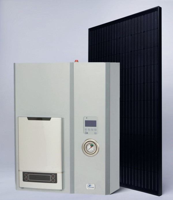 Kocioł elektryczny i panele PV