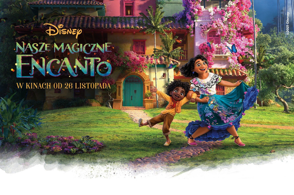 Grafika promocyjna filmu Nasze magiczne Encanto
