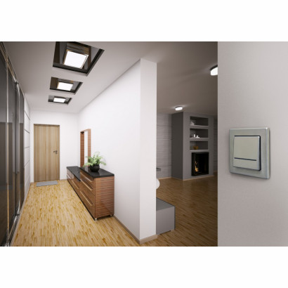 Osprzęt elektroinstalacyjny - seria Sonata Stal Inox