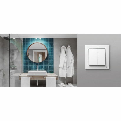 Osprzęt elektroinstalacyjny - seria As Antybakteryjny