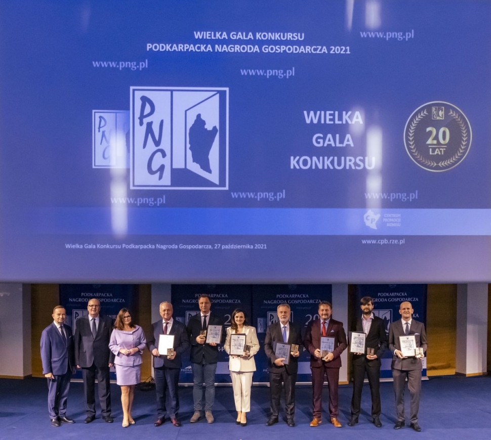 Aleksandra Małozięć na XX edycji konkursu „Podkarpacka Nagroda Gospodarcza”
