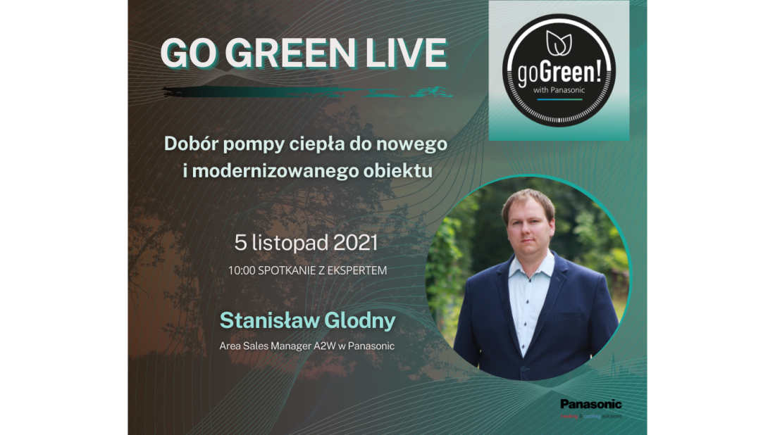 Panasonic zaprasza na ostatni webinar z cyklu #GoGreen