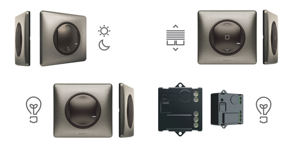 Bezprzewodowe elementy systemu automatyki domowej Legrand