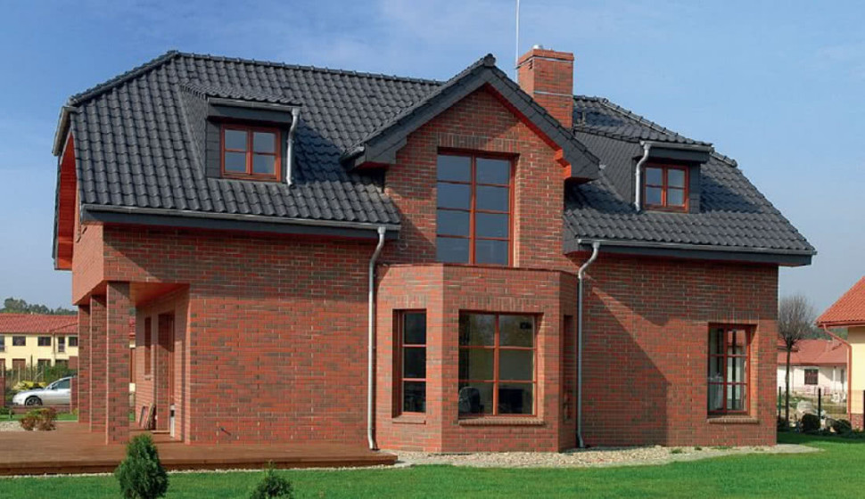 Elewacja z klinkieru
