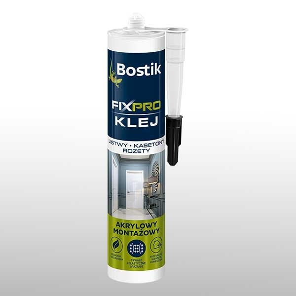 Bostik FIXPRO Klej Listwy, Kasetony Rozety