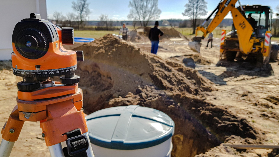 Montaż biologicznej oczyszczalni ścieków Eko House