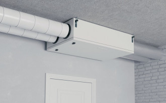 Wyjątkowo niski, podwieszany rekuperator Komfovent Domekt R 400 F