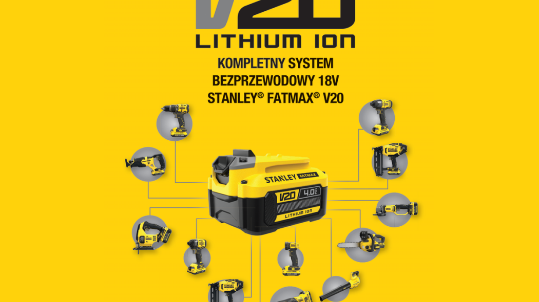 Bezprzewodowy system 18V STANLEY® FATMAX® V20