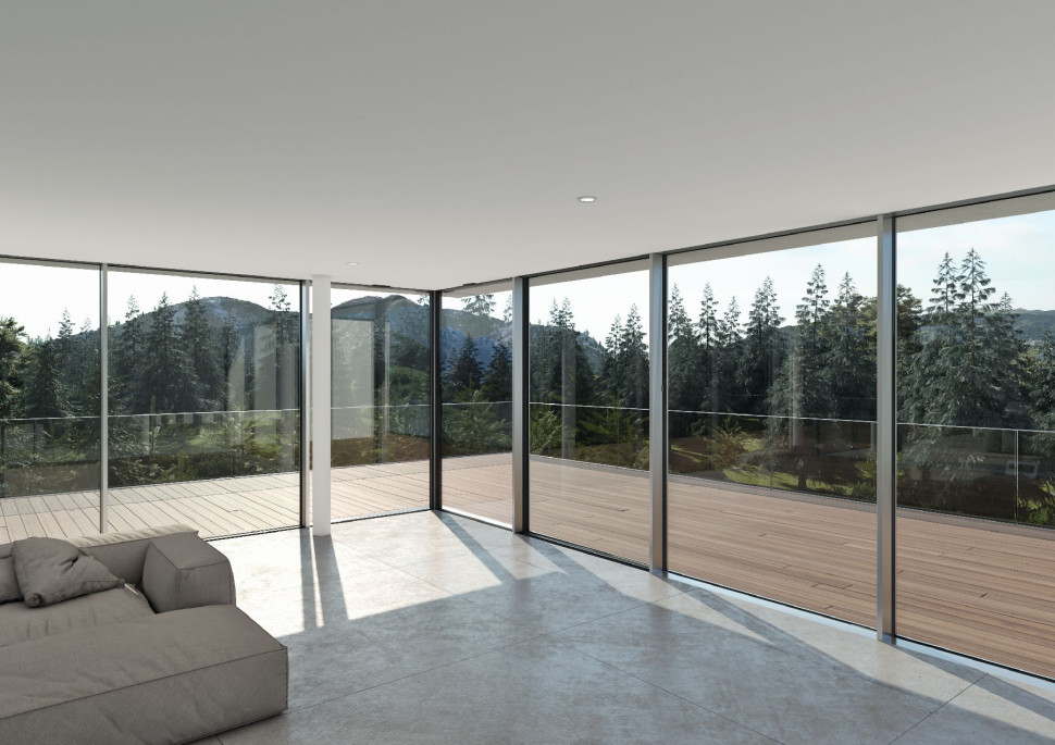 AWILUX: okna narozne Schuco 