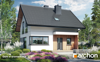 Ekonomiczny i funkcjonalny dom do 70 m2 powierzchni zabudowy! Odkryj atuty tego projektu z kolekcji ARCHON+