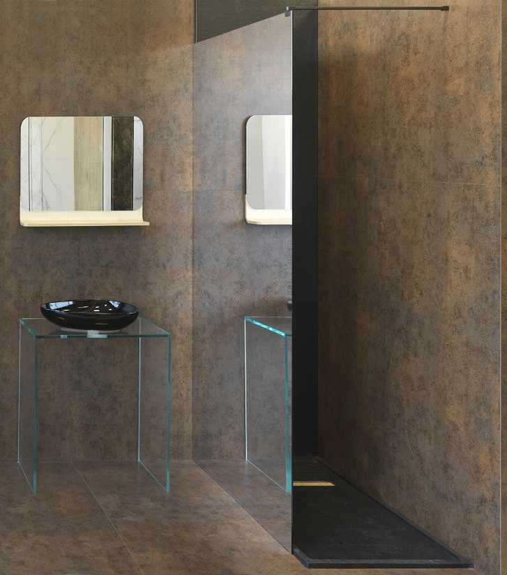 Współczesne lustro w łazience. fot. NSG Group