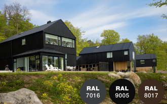 Nowe matowe powłoki rynien - Lindab Rainline