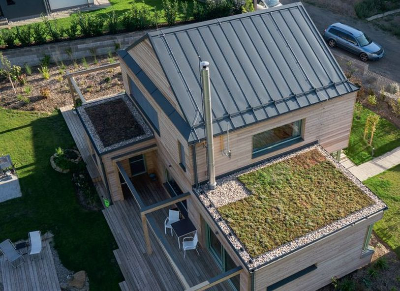 Blacha płaska na rąbek stojący LINDAB PLX