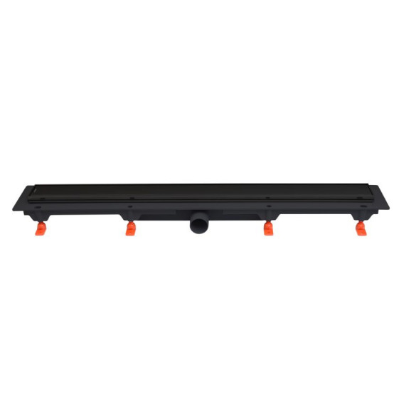Odpływy liniowe EXCUSIVE 40 – czarny mat – 750 mm