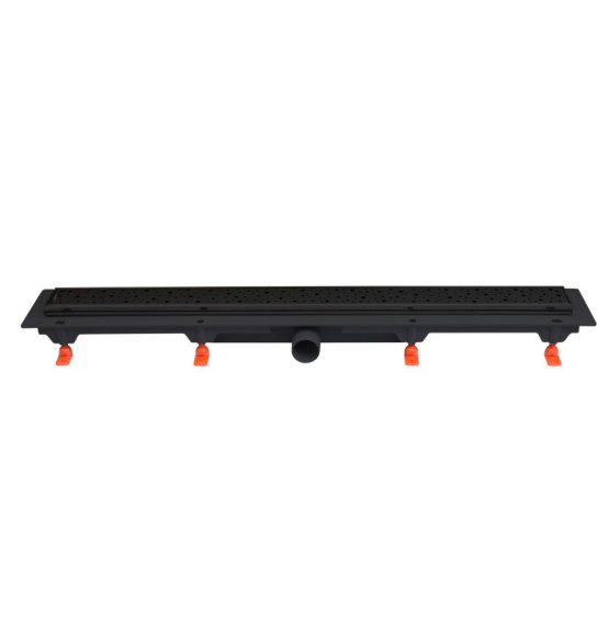 Odpływy liniowe EXCUSIVE 40 – czarny mat – 650 mm