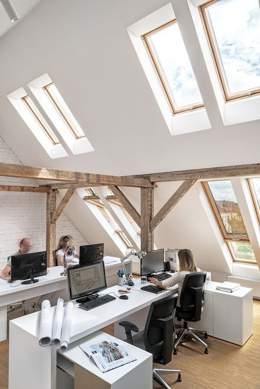 Wnętrze odświeżonej pracowni PL.architekci