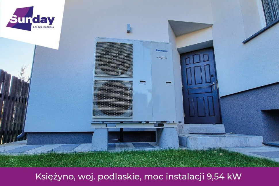 Sunday Polska realizacja Księżyno podlaskie 9,54kW