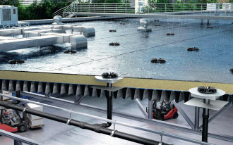 System podciśnieniowego odwadniania dachów