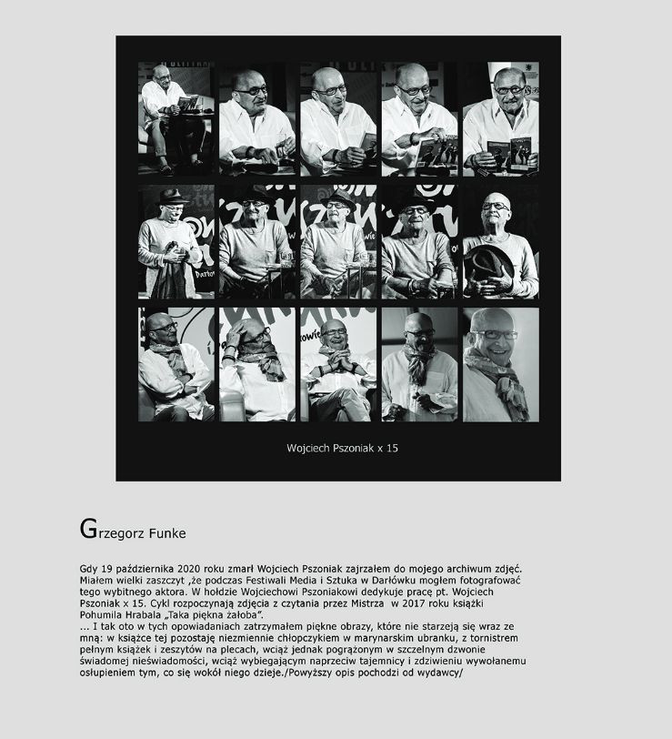 Wystawa portretów Grzegorza Funke
