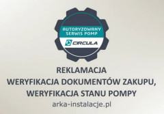 Autoryzowany Serwis Pomp CIRCULA - weryfikacja stanu pompy i dokumentów zakupu