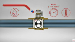 Zawory kulowe F-Power - wysokie ciśnienie przy maksymalnym spokoju