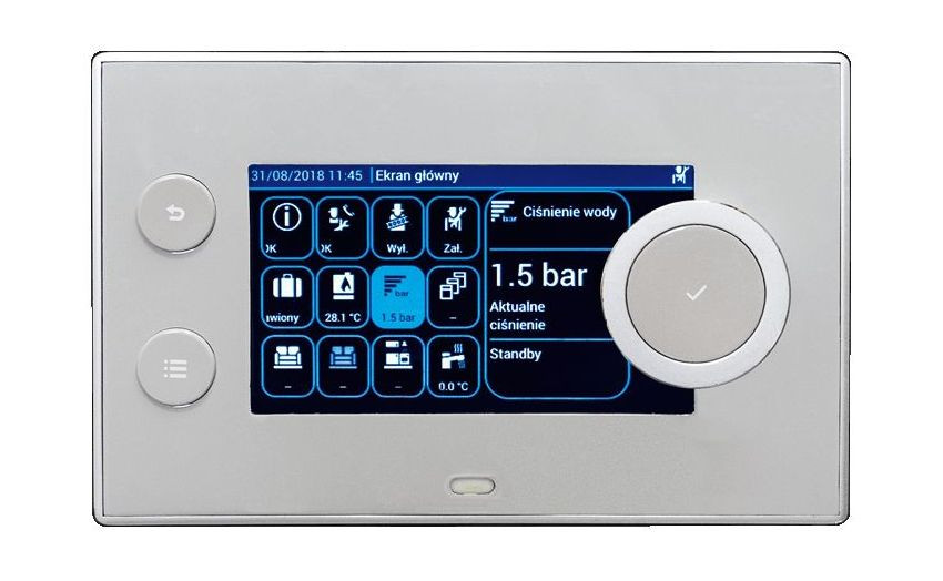 Konsola mikroprocesorowa do sterowania urządzeniami grzewczymi DIEMATIC-EVOLUTION. fot. De Dietrich