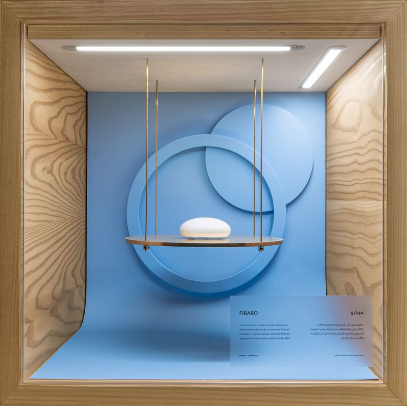 Czujnik Flood Sensor na wystawie EXPO 2020 w Dubaju