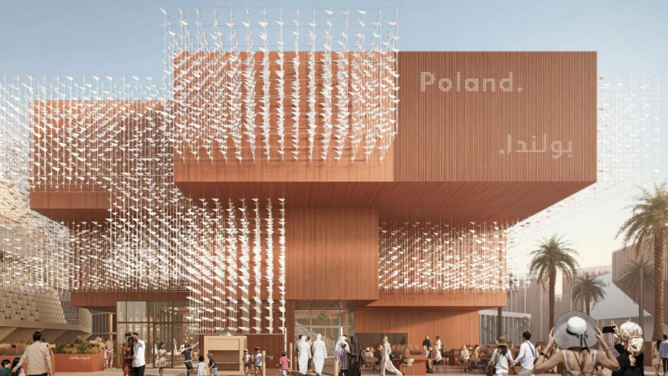 Polski pawilon na wystawie EXPO 2020 w Dubaju