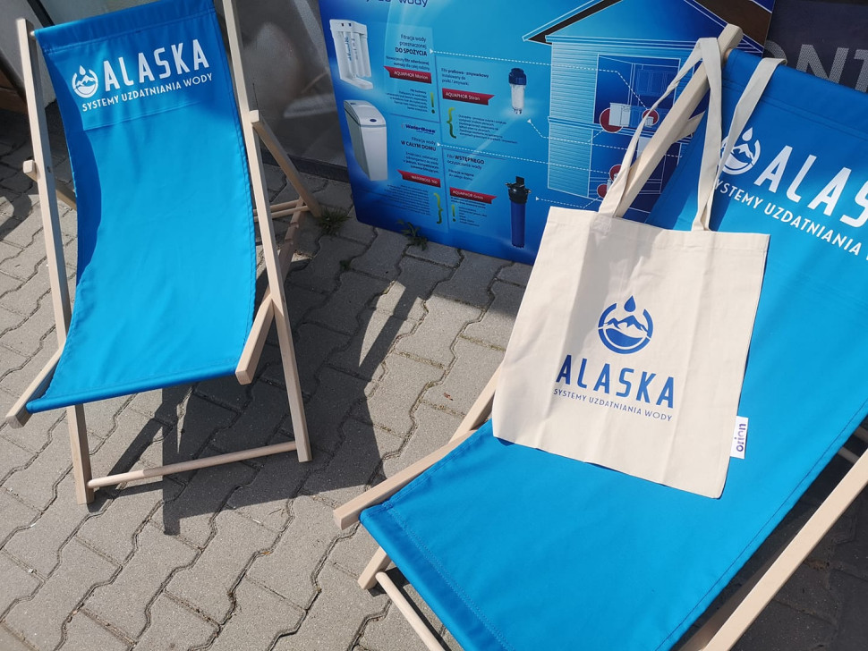 Ekologiczna torba z logiem Alaska