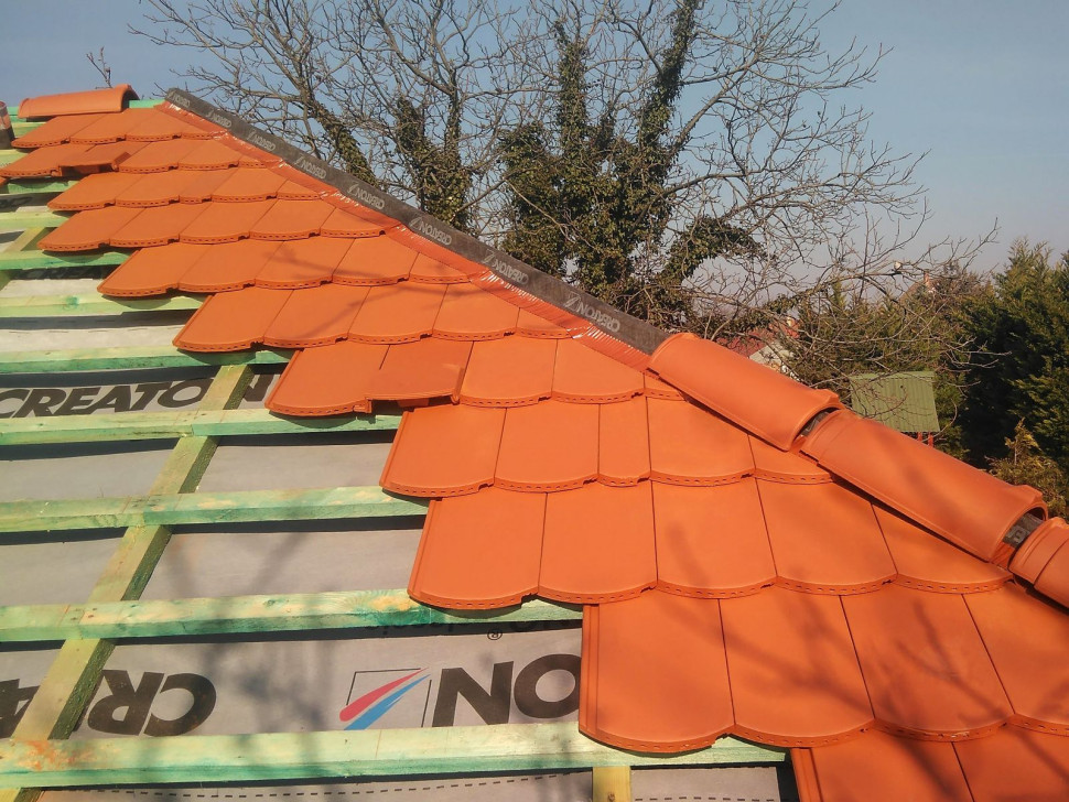 Ułożenie taśmy podgąsiorowej