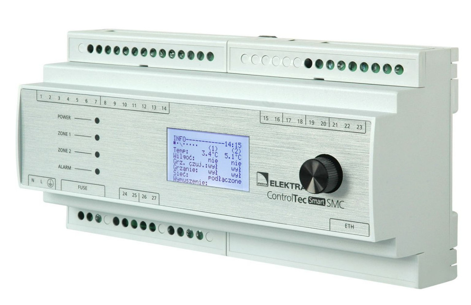 Najnowszej generacji regulator ELEKTRA ControlTec Smart SMC