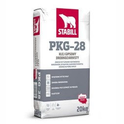 Klej gipsowy drobnoziarnisty STABILL PKG-28