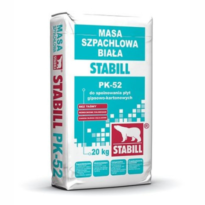 Masa szpachlowa biała STABILL PK-52