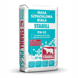 Masa szpachlowa biała STABILL PK-52