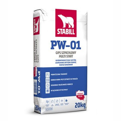 Gips szpachlowy MULTI START STABILL PW-01