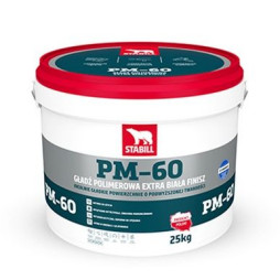 Gładź polimerowa extra biała finisz STABILL PM-60