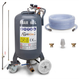 Agrekom agregat do bielenia ścian mlekiem wapiennym ze zbiornikiem 60 l 