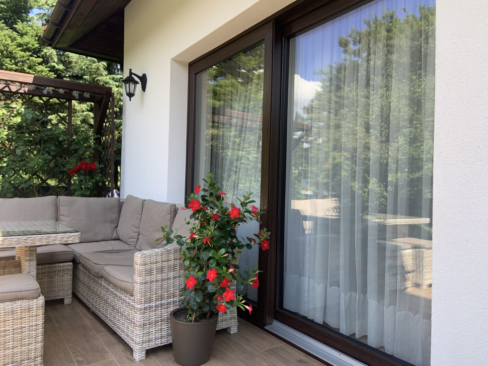 Przesuwne drzwi balkonowe Morlite Vision. fot. OknoPlus